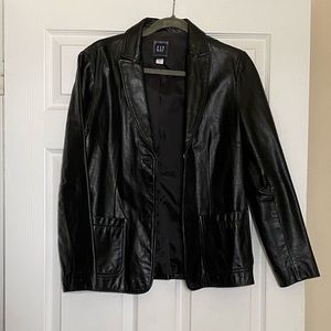 Gap leather jacket
